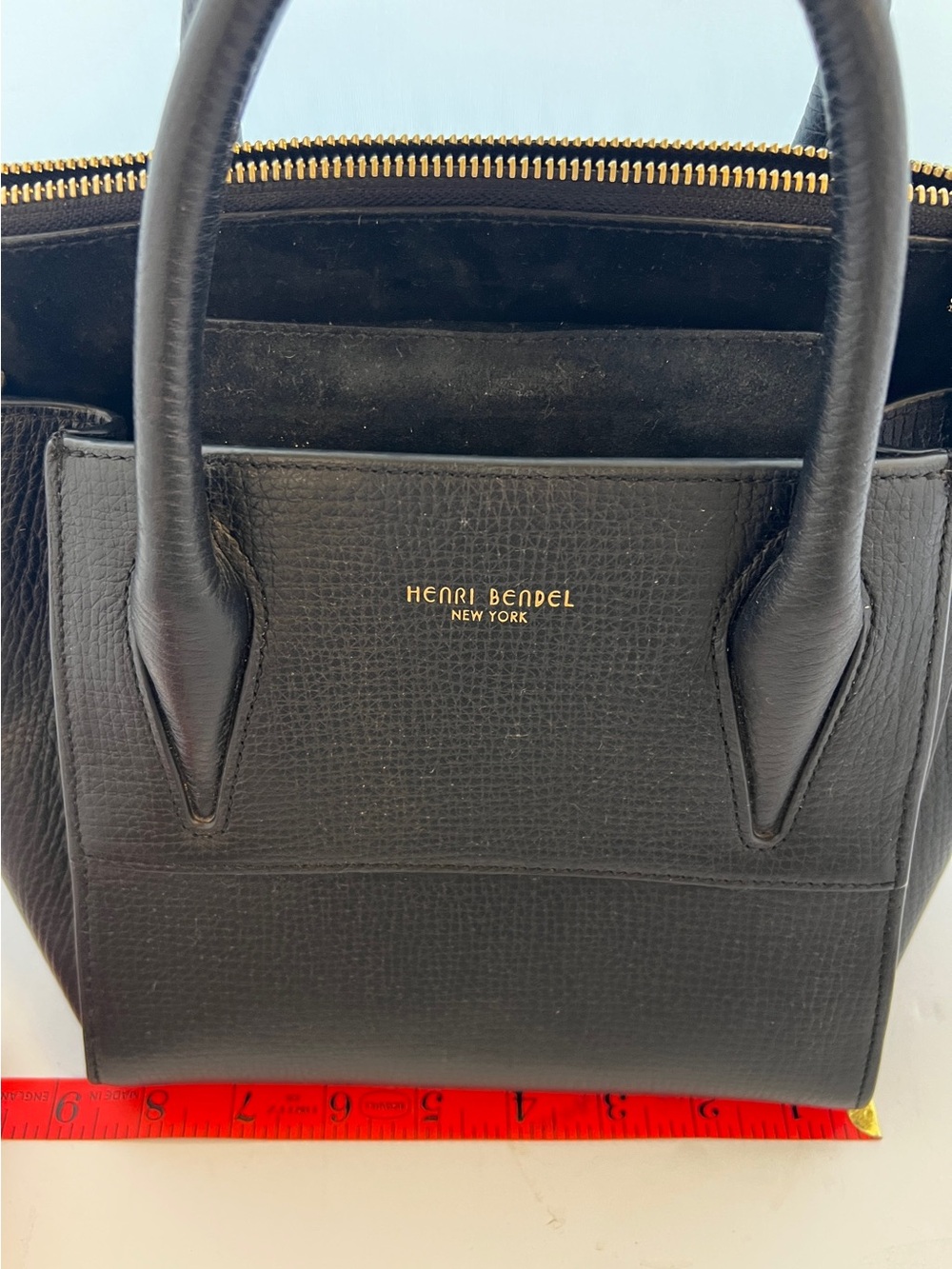 henri bendel handbag Satchel Black - Picture 9 of 10